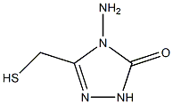 3H-1,2,4-Triazol-3-one,4-amino-2,4-dihydro-5-(mercaptomethyl)-(9CI)