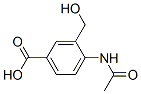 Benzoic acid, 4-(acetylamino)-3-(hydroxymethyl)- (9CI)
