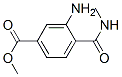 Benzoic acid, 3-amino-4-[(methylamino)carbonyl]-, methyl ester (9CI)