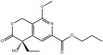 (S)-4-Ethyl-4-hydroxy-8-Methoxy-3-oxo-3,4-dihydro-1H-pyrano[3,4-c]pyridine-6-carboxylic acid propyl ester