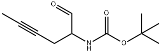 Carbamic acid, (1-formyl-3-pentynyl)-, 1,1-dimethylethyl ester (9CI)