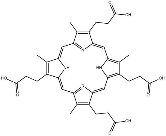 3,8,12,17-tetramethyl-21H,23H-Porphine-2,7,13,18-tetrapropanoic acid