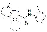 2'-(2-Methylphenylaminocarbonyl)-7'-methylspiro[cyclohexane-1,3'-[3H]indole]