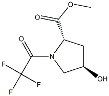 (4R)-4β-Hydroxy-1-(trifluoroacetyl)-L-proline methyl ester
