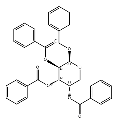 Benzyl β-L-arabinopyranoside tribenzoate