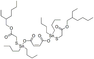 bis(2-ethylhexyl) 4,4,11,11-tetrabutyl-6,9-dioxo-5,10-dioxa-3,12-dithia-4,11-distannatetradec-7-enedioate