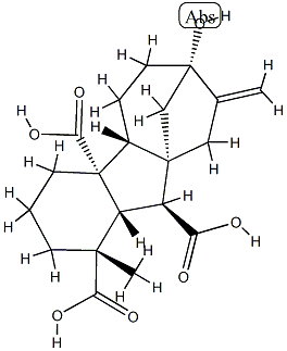 7-Hydroxy-1β-methyl-8-methylenegibbane-1α,4aα,10β-tricarboxylic acid