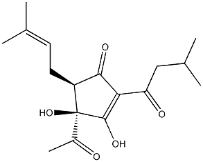 (4S)-4-Acetyl-3,4β-dihydroxy-5β-(3-methyl-2-butenyl)-2-(3-methyl-1-oxobutyl)-2-cyclopenten-1-one