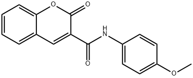 N-(4-甲氧基苯基)香豆素-3-甲酰胺