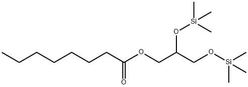 Monocaprylin, bis(trimethylsilyl)- deriv.