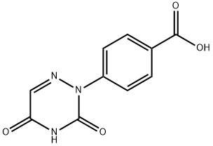 4-(3,5-dioxo-4,5-dihydro-1,2,4-triazin-2(3H)-yl)benzoic acid