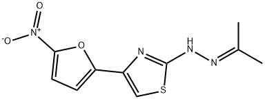 2-(2-ISOPROPYLIDENEHYDRAZINO)-4-(5-NITRO-2-FURYL)THIAZOLE