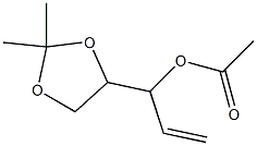 2,2-Dimethyl-α-vinyl-1,3-dioxolane-4-methanol acetate