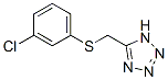 5-[(m-Chlorophenylthio)methyl]-1H-tetrazole
