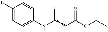 3-(4-氟苯氨基)丁烯酸乙酯