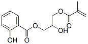Salicylic acid 2-hydroxy-3-(methacryloyloxy)propyl ester