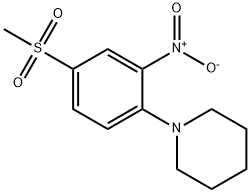 1-[4-(Methylsulfonyl)-2-nitrophenyl]piperidine
