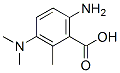 Benzoic acid, 6-amino-3-(dimethylamino)-2-methyl- (9CI)
