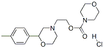 2-[2-(4-methylphenyl)morpholin-4-yl]ethyl morpholine-4-carboxylate hyd rochloride