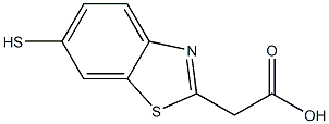 2-Benzothiazoleaceticacid,6-mercapto-(9CI)