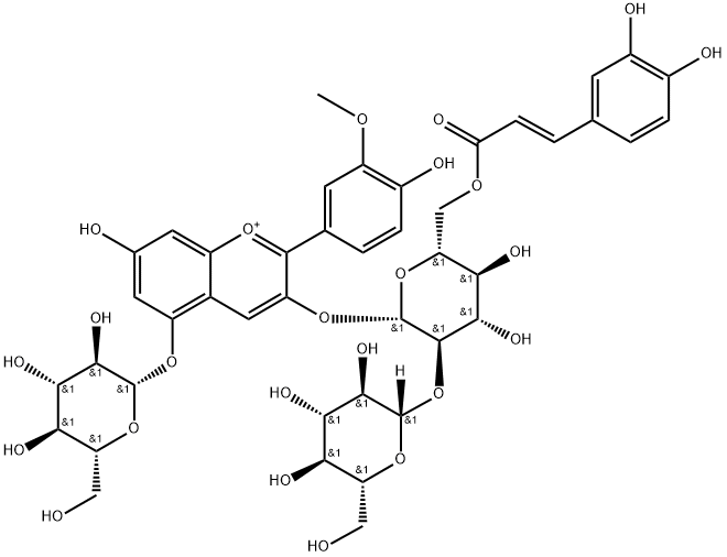 芍药色素-3-O-[6-O-(E)-咖啡酰槐糖苷]-5-O-Β-D-葡萄糖苷
