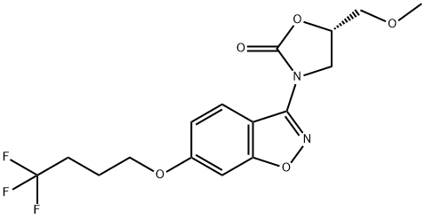(5S)-5-(METHOXYMETHYL)-3-[6-(4,4,4-TRIFLUOROBUTOXY)-1,2-BENZOXAZOL-3-YL]-1,3-OXAZOLIDIN-2-ONE