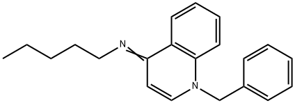 (5Z)-N-(1-BENZYLQUINOLIN-4(1H)-YLIDENE)PENTAN-2-AMINE HYDROCHLORIDE
