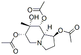 1,6,7,8-Indolizinetetrol, octahydro-7-methyl-, 1,6,8-triacetate, 1S-(1.alpha.,6.beta.,7.beta.,8.beta.,8a.beta.)-