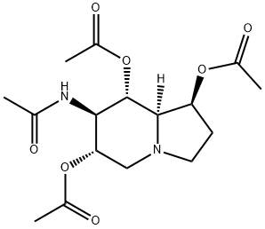 Acetamide, N-1,6,8-tris(acetyloxy)octahydro-7-indolizinyl-, 1S-(1.alpha.,6.beta.,7.alpha.,8.beta.,8a.beta.)-