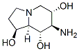 1,6,8-Indolizinetriol, 7-aminooctahydro-, 1S-(1.alpha.,6.beta.,7.alpha.,8.beta.,8a.beta.)-