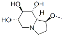 6,7,8-Indolizinetriol, octahydro-1-methoxy-, 1S-(1.alpha.,6.beta.,7.alpha.,8.beta.,8a.beta.)-