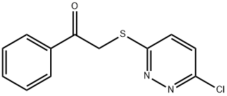 α-[(6-Chloropyridazin-3-yl)thio]acetophenone