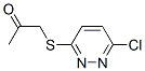 1-[(6-Chloro-3-pyridazinyl)thio]propan-2-one