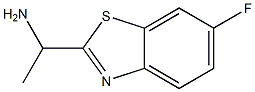 2-Benzothiazolemethanamine,6-fluoro-alpha-methyl-(9CI)