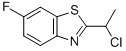 Benzothiazole, 2-(1-chloroethyl)-6-fluoro- (9CI)