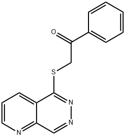 α-[(Pyrido[3,4-d]pyridazin-5-yl)thio]acetophenone