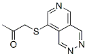 1-[(Pyrido[3,4-d]pyridazin-8-yl)thio]-2-propanone