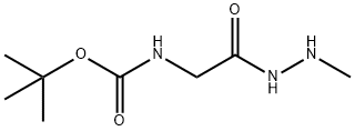 Glycine, N-[(1,1-dimethylethoxy)carbonyl]-, 2-methylhydrazide (9CI)