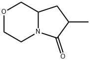 6H-Pyrrolo[2,1-c][1,4]oxazin-6-one,  hexahydro-7-methyl-