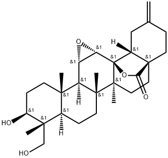 11ALPHA,12ALPHA-环氧-3BETA,23-二羟基-30-去甲齐墩果-20(29)-烯-28,13BETA-内酯
