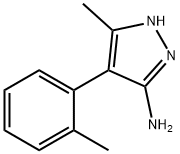 3-METHYL-4-(2-METHYLPHENYL)-1H-PYRAZOL-5-AMINE
