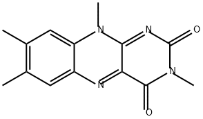 Benzo[g]pteridine-2,4(3H,10H)-dione, 3,7,8,10-tetramethyl-