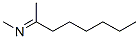 N-(1-Methylheptylidene)methylamine