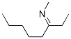 N-[(E)-1-Ethylhexylidene]methanamine