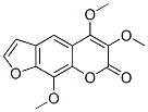 5,6,9-Trimethoxy-7H-furo[3,2-g][1]benzopyran-7-one