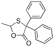 2-Methyl-4,4-diphenyl-1,3-oxathiolan-5-one