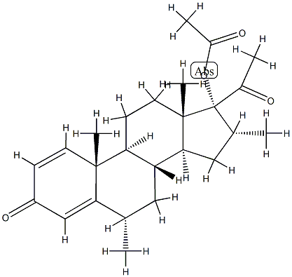 17α-(Acetyloxy)-6α,16α-dimethylpregna-1,4-diene-3,20-dione