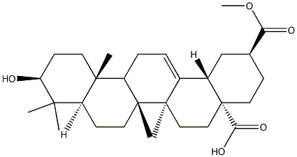 3β-Hydroxyolean-12-ene-28,30-dioic acid