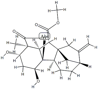 (4bβ)-1-Methyl-8-methylene-1α,4aα-(carbonyloxy)-2β,4α-dihydroxygibbane-10β-carboxylic acid 10-methyl ester