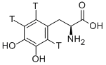 DIHYDROXYPHENYLALANINE, L-3,4-[RING 2,5,6-3H]